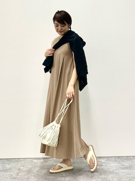 Yuki.Tさん（レディース・163cm）の夏コーディネート