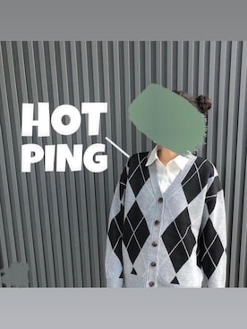 「HOTPING（ホッピン）のアイテム」を使った、rukaruka12345さん（レディース・167cm）の秋コーディネート