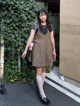 「LOVEHUNTER（ラブハンター）のアイテム」を使った、p!noさん（レディース・157cm）の夏コーディネート