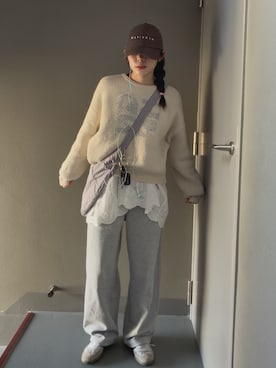 「COACH（コーチ）のアイテム」を使った、p!noさん（レディース・157cm）の春コーディネート