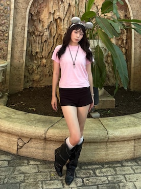「VANNIE U（ヴァニーユー）のアイテム」を使った、p!noさん（レディース・157cm）の夏コーディネート