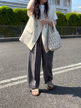 matsuさん（レディース・155cm）の春コーディネート