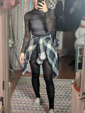 「CONVERSE（コンバース）のアイテム（パンツ）」を使った、anthousaiさん（レディース・165cm）の春コーディネート