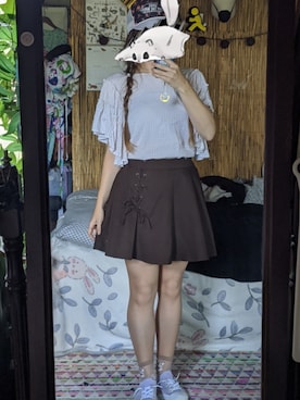 「axes femme（アクシーズファム）のアイテム」を使った、anthousaiさん（レディース・165cm）の夏コーディネート