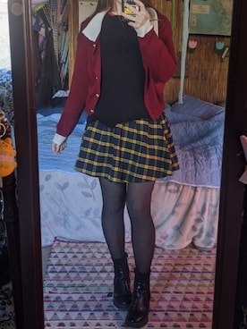 「Mayree（メイリー）のアイテム」を使った、anthousaiさん（レディース・165cm）の冬コーディネート