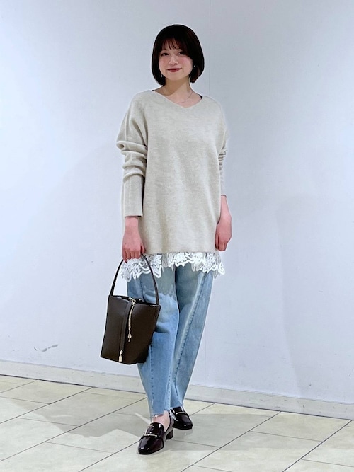 セール】CNラクーンコン2WAYニット（ニット/セーター）｜A part by