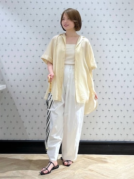 chikaさん（レディース・154cm）の夏コーディネート