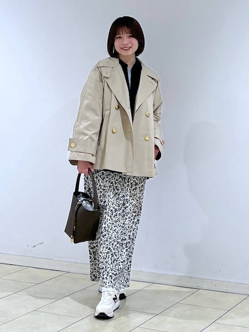 セール】フラワープリントナロースカート（スカート）｜A part by