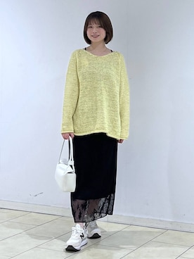 chikaさん(レディース・154cm)の冬コーディネート