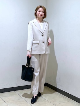 chikaさん（レディース・154cm）の冬コーディネート