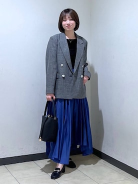 chikaさん(レディース・154cm)の冬コーディネート