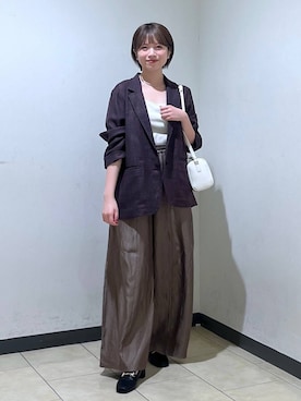 「人気アイテムをチェック！」｜chikaさん（レディース・154cm）の秋コーディネート