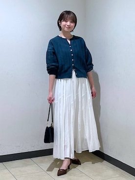 「人気アイテムをチェック！」｜chikaさん（レディース・154cm）の秋コーディネート