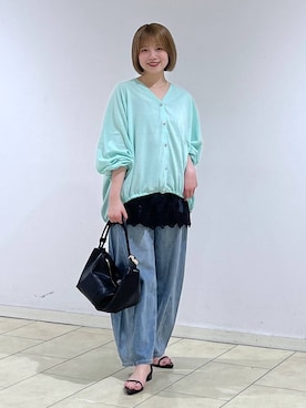 chikaさん(レディース・154cm)の夏コーディネート