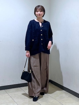 「A part by（アパートバイ）のアイテム」を使った、chikaさん（レディース・154cm）の秋コーディネート