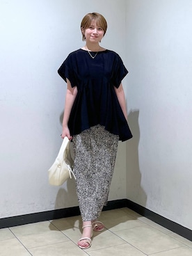 chikaさん（レディース・154cm）の夏コーディネート