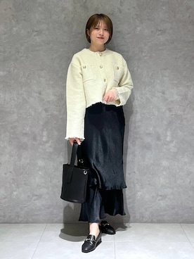 chikaさん（レディース・154cm）の春コーディネート