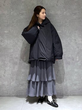 chikaさん（レディース・154cm）の冬コーディネート