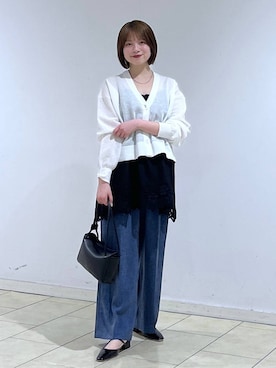 chikaさん（レディース・154cm）の春コーディネート