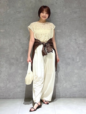 chikaさん（レディース・154cm）の夏コーディネート