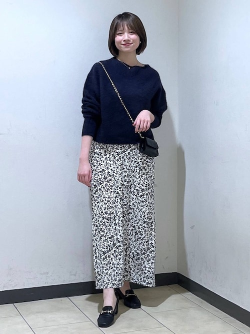 セール】フラワープリントナロースカート（スカート）｜A part by