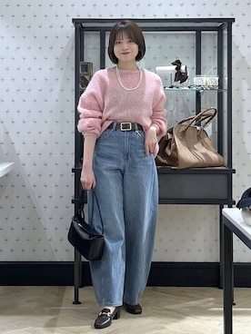 chikaさん（レディース・154cm）の冬コーディネート