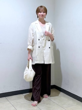 chikaさん（レディース・154cm）の夏コーディネート