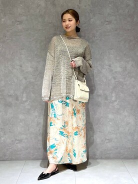 chikaさん（レディース・154cm）の春コーディネート