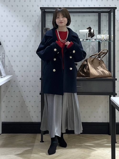 【メル48074さま専用】スーパー100 2WAYコート　アパートバイローリーズ スーパー100 2WAYコート（ピーコート）｜A part by（アパートバイ）の