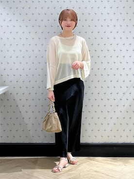 chikaさん（レディース・154cm）の夏コーディネート