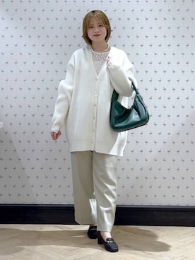 「e/rm（イーアールエム）のアイテム」を使った、chikaさん（レディース・154cm）の春コーディネート