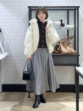 chikaさん（レディース・154cm）の冬コーディネート