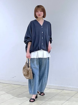 chikaさん(レディース・154cm)の春コーディネート