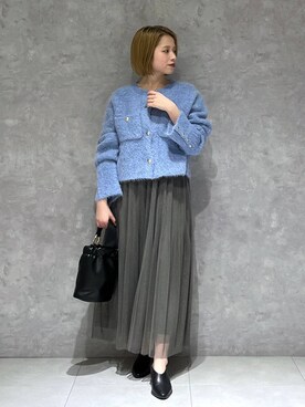 「A part by（アパートバイ）のアイテム（シューズ）」を使った、chikaさん（レディース・154cm）の秋コーディネート