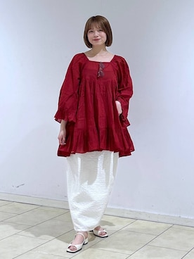 chikaさん(レディース・154cm)の春コーディネート