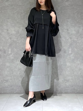 chikaさん（レディース・154cm）の春コーディネート