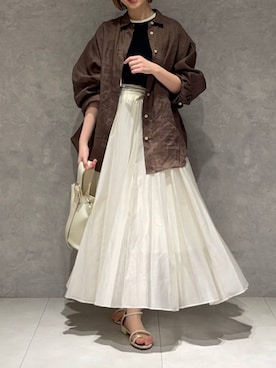 chikaさん（レディース・154cm）の夏コーディネート