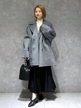「A part by（アパートバイ）のアイテム（シューズ）」を使った、chikaさん（レディース・154cm）の秋コーディネート