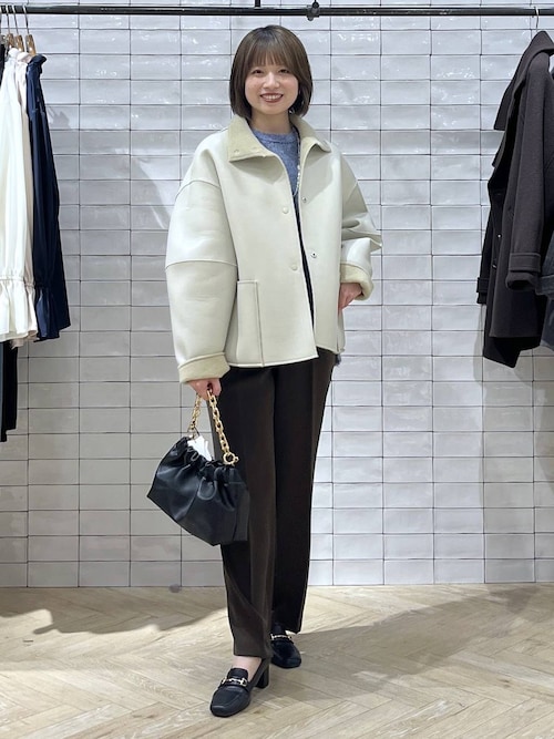 ートンリバーブルゾン apart by lowrys ムートンリバーブルゾン（ブルゾン）｜A part by（アパートバイ）の