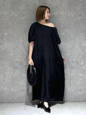 「e/rm」｜「アイテム（ワンピース/ドレス）」を使った、chikaさん（レディース・154cm）の夏コーディネート
