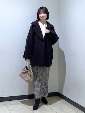 「apart by lowrys」｜「アイテム（ジャケット/アウター）」を使った、chikaさん（レディース・154cm）の冬コーディネート