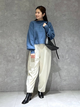 chikaさん(レディース・154cm)の冬コーディネート
