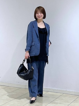 chikaさん(レディース・154cm)の春コーディネート
