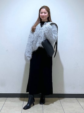 chikaさん（レディース・154cm）の冬コーディネート