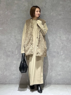 「e/rm」｜chikaさん（レディース・154cm）の秋コーディネート