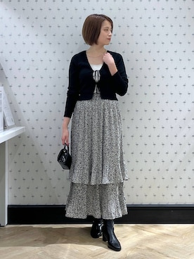 「e/rm」｜chikaさん（レディース・154cm）の秋コーディネート