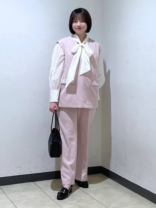 セレモニー】C＊ベストセットアップ（パンツドレス）｜A part by