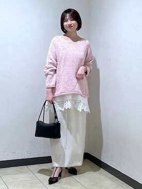 chikaさん（レディース・154cm）の春コーディネート