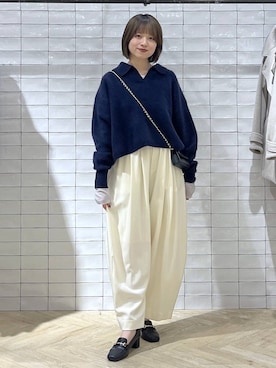 「apart by lowrys」｜chikaさん（レディース・154cm）の秋コーディネート