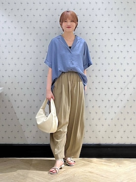 chikaさん（レディース・154cm）の夏コーディネート